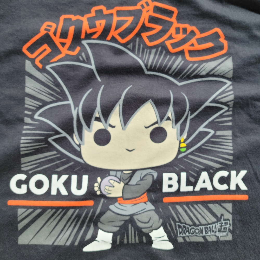 2XL Funko Pop! Dragon Ball Super Goku Black Adult tshirt New